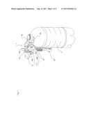 DEVICE FOR GRIPPING PET BOTTLES HAVING A PUSHER BODY diagram and image