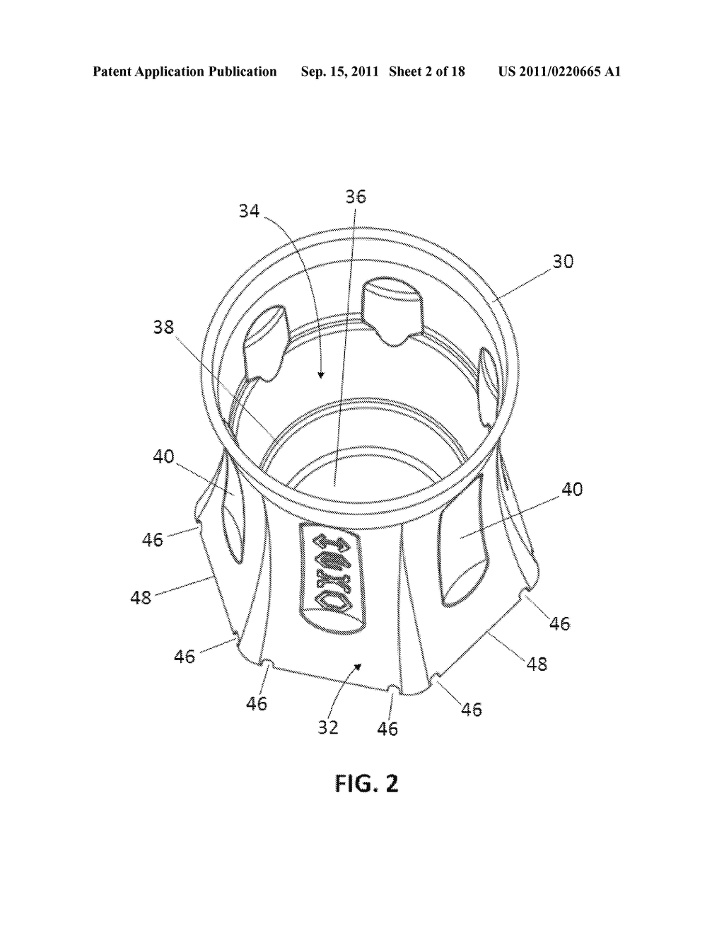 Drinking Game Cup or Attachment - diagram, schematic, and image 03