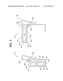 Mobile GPS navigation device holder for a motor vehicle sun visor diagram and image