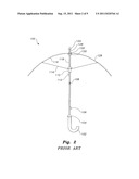 MECHANICALLY OPENING EMERGENCY PARACHUTE diagram and image