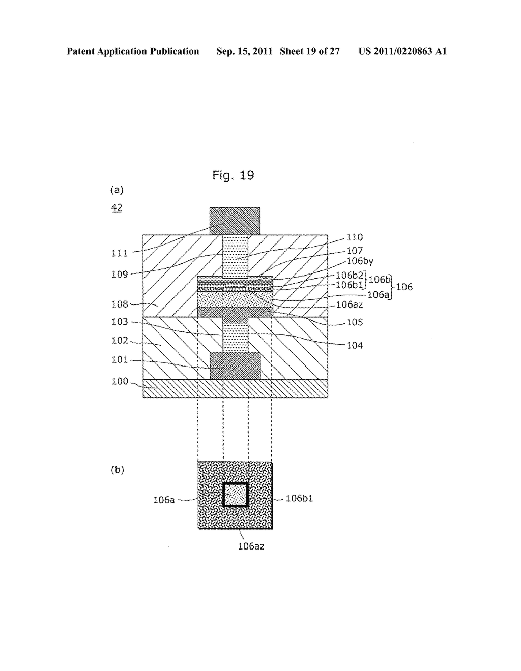 NONVOLATILE MEMORY DEVICE AND METHOD OF MANUFACTURING THE SAME - diagram, schematic, and image 20