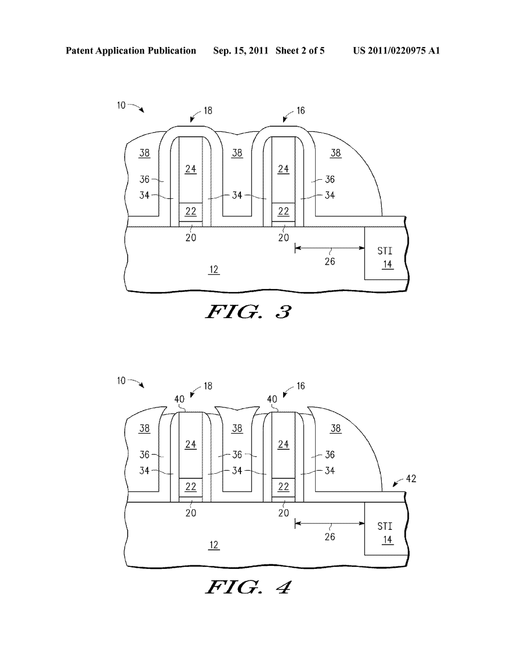 METHOD OF FORMING A SEMICONDUCTOR DEVICE FEATURING A GATE STRESSOR AND     SEMICONDUCTOR DEVICE - diagram, schematic, and image 03