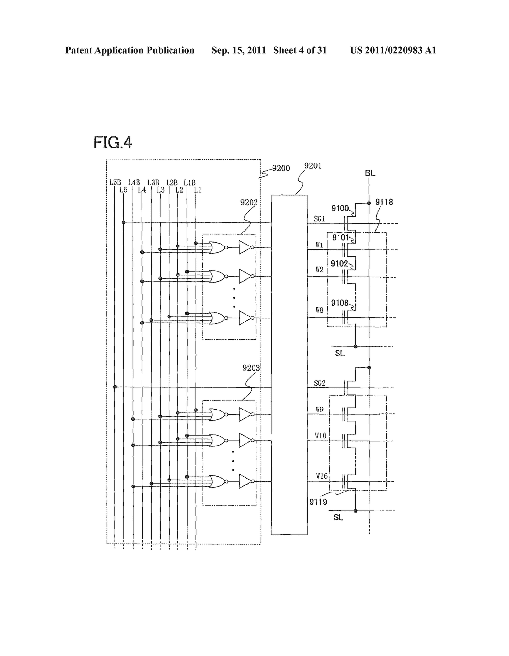 METHOD FOR DELETING DATA FROM NAND TYPE NONVOLATILE MEMORY - diagram, schematic, and image 05