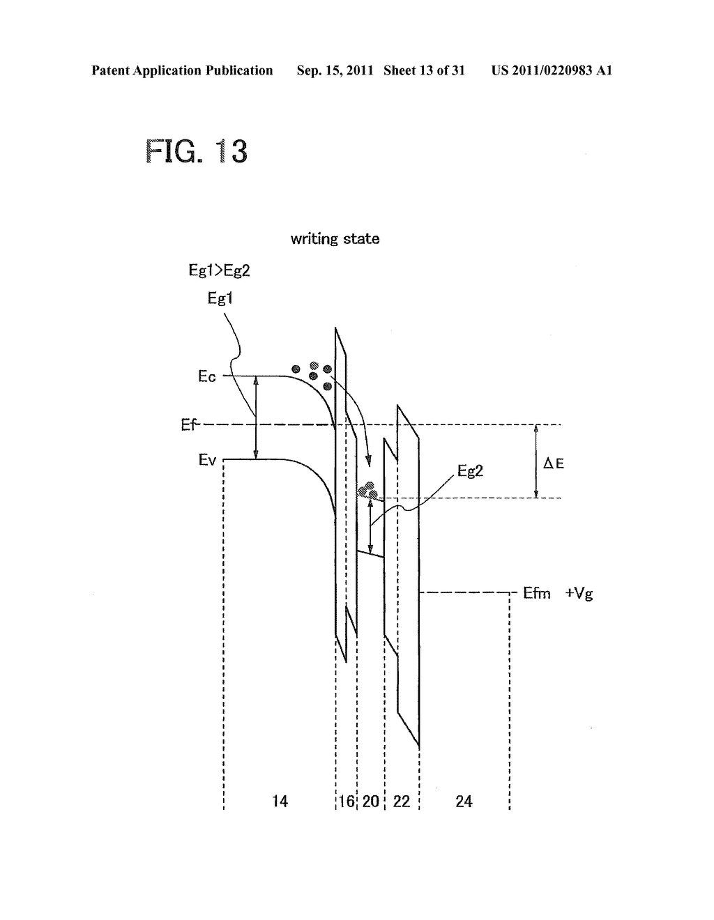 METHOD FOR DELETING DATA FROM NAND TYPE NONVOLATILE MEMORY - diagram, schematic, and image 14