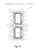 Integrated circuit package for semiconductior devices with improved     electric resistance and inductance diagram and image