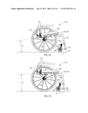 ADJUSTABLE FRONT CASTER MOUNT ASSEMBLY FOR A WHEELCHAIR diagram and image