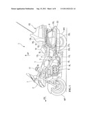 COVER STRUCTURE OF SADDLE RIDE TYPE VEHICLE diagram and image