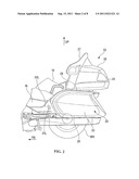 COVER STRUCTURE OF SADDLE RIDE TYPE VEHICLE diagram and image