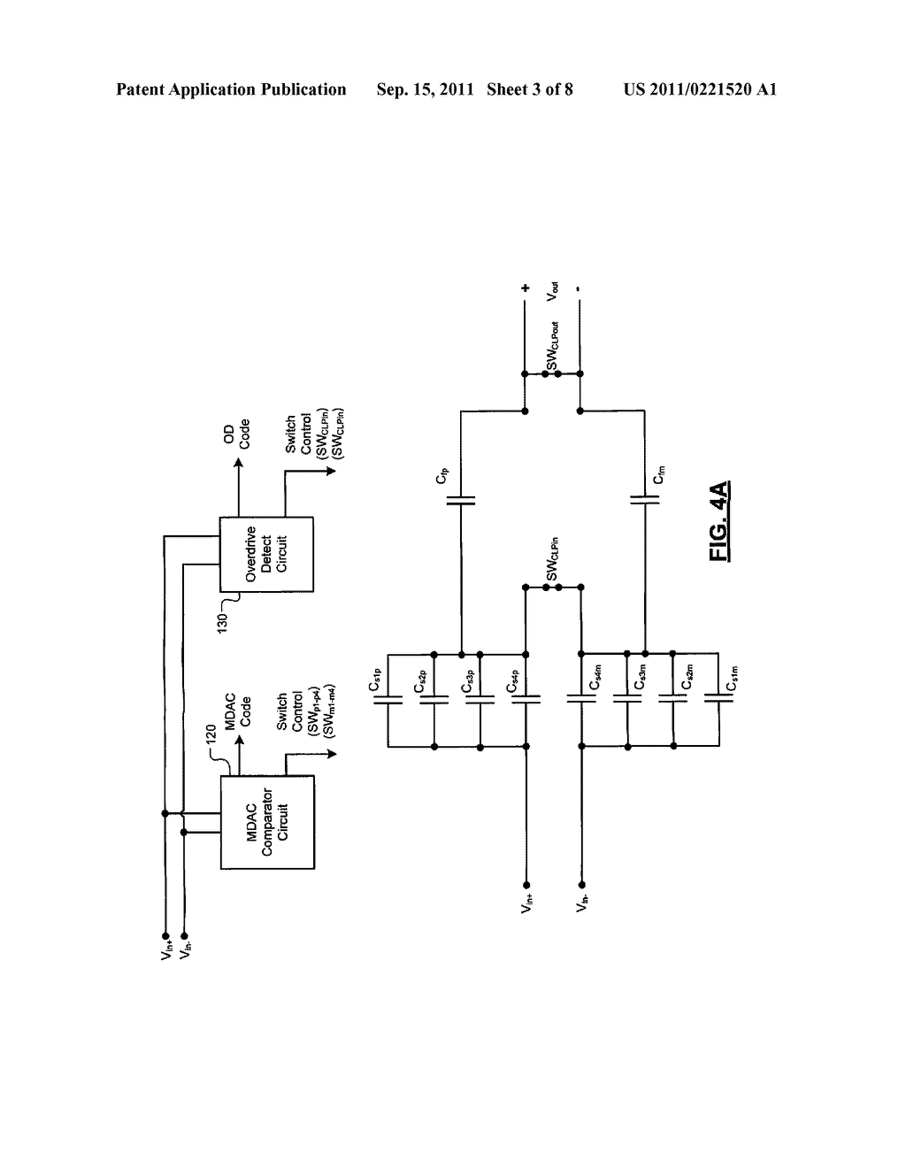 SWITCHED CAPACITOR AMPLIFIER CIRCUIT WITH CLAMPING - diagram, schematic, and image 04