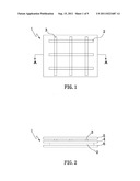 ELECTRODE PATTERN STRUCTURE OF A CAPACITIVE TOUCH PANEL AND METHOD OF     MANUFACTURING THE SAME diagram and image