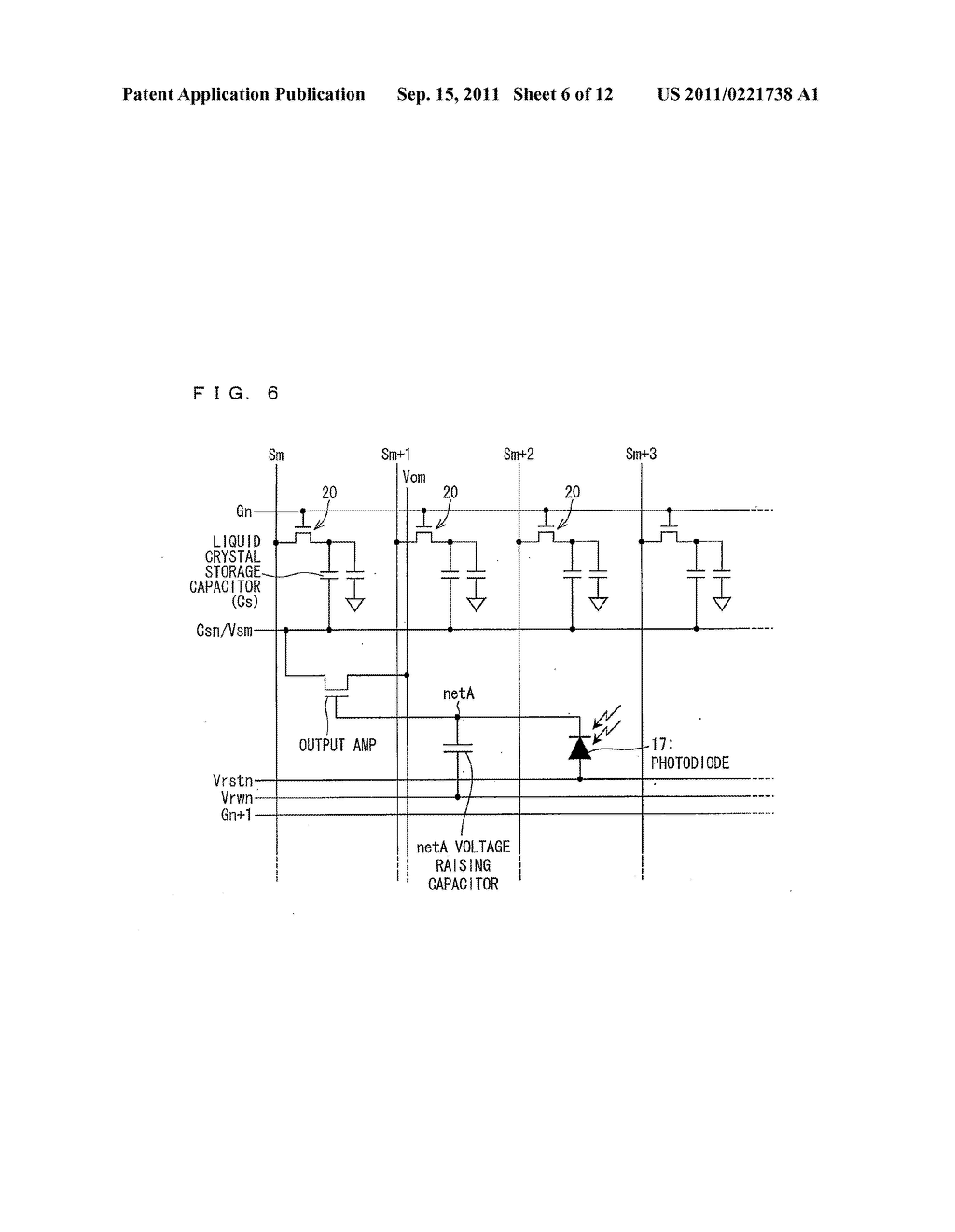 LIQUID CRYSTAL DISPLAY DEVICE AND ELECTRONICS DEVICE - diagram, schematic, and image 07