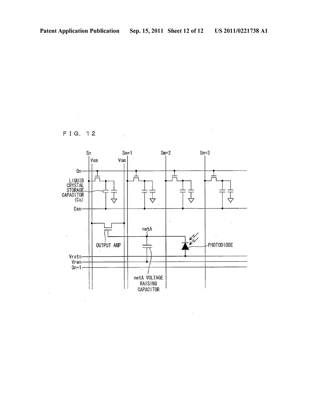 LIQUID CRYSTAL DISPLAY DEVICE AND ELECTRONICS DEVICE - diagram, schematic, and image 13