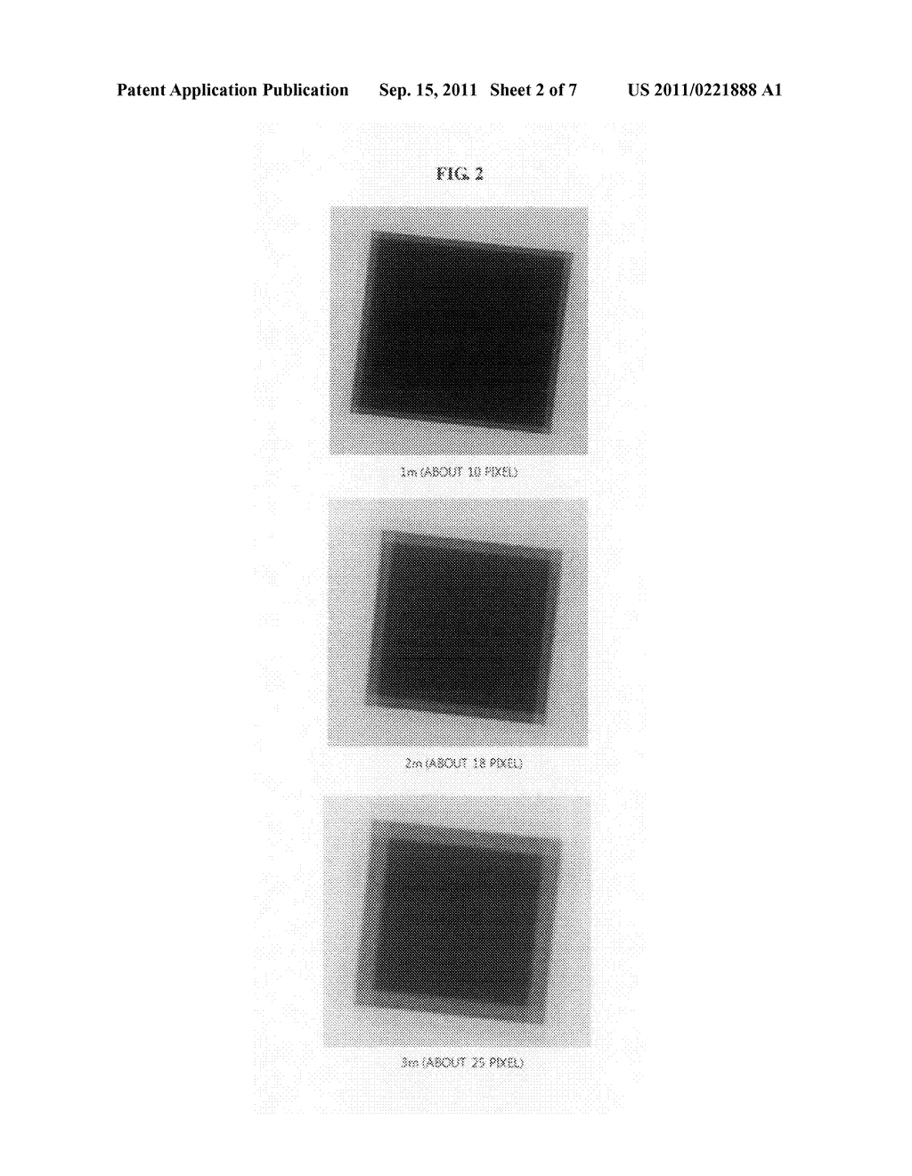 Apparatus, method and computer-readable medium imaging through at least     one aperture of each pixel of display panel - diagram, schematic, and image 03