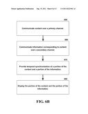 AUGMENTED REALITY VIA A SECONDARY CHANNEL diagram and image