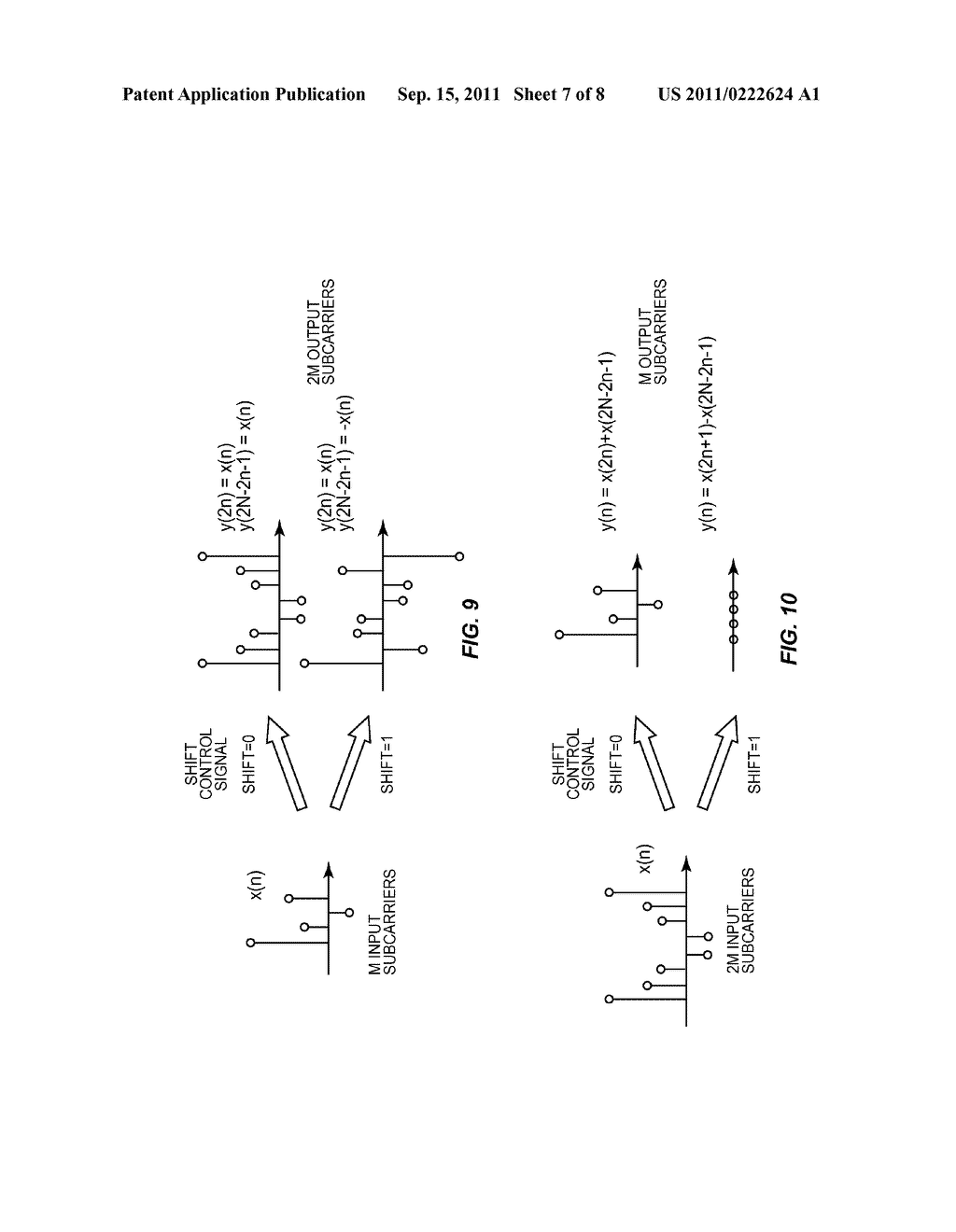 Methods and Apparatuses for Multiple Access in a Wireless Communication     Network using DCT-OFDM - diagram, schematic, and image 08