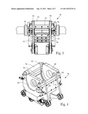 APPARATUS FOR EMBOSSING A WEB diagram and image