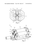 APPARATUS FOR EMBOSSING A WEB diagram and image