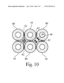 APPARATUS FOR EMBOSSING A WEB diagram and image