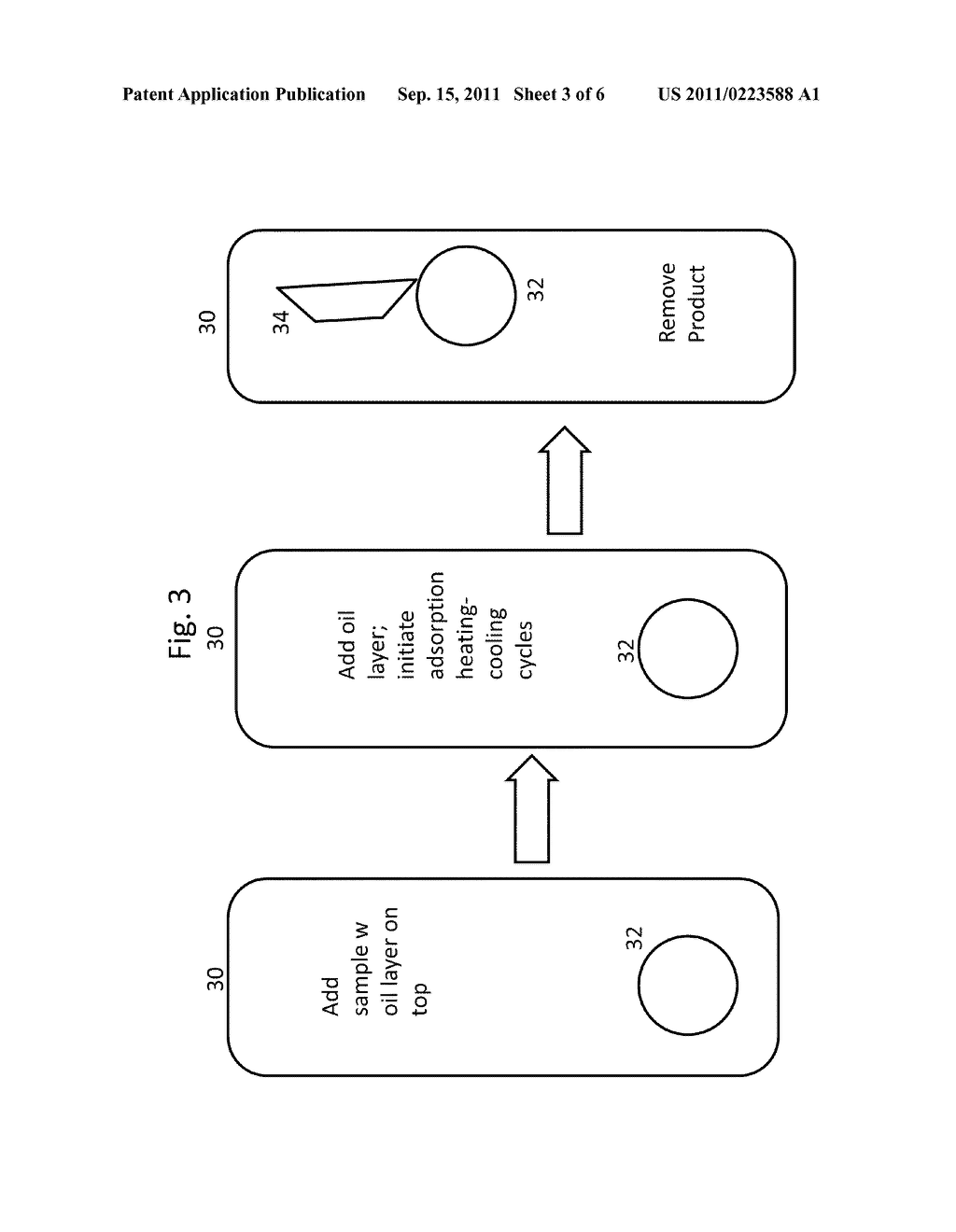 Solid Phase Nucleic Acid Extraction From Small Sample Volumes, and Release     of Controlled Quantities - diagram, schematic, and image 04