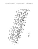 BACK-MOUNT GANGED ELECTRICAL OUTLETS diagram and image