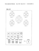 GAMING DEVICE HAVING MULTIPLE INTERACTING INDEPENDENTLY OPERABLE WHEELS diagram and image