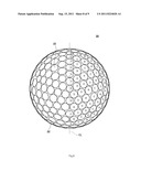 COLORED GOLF BALL diagram and image