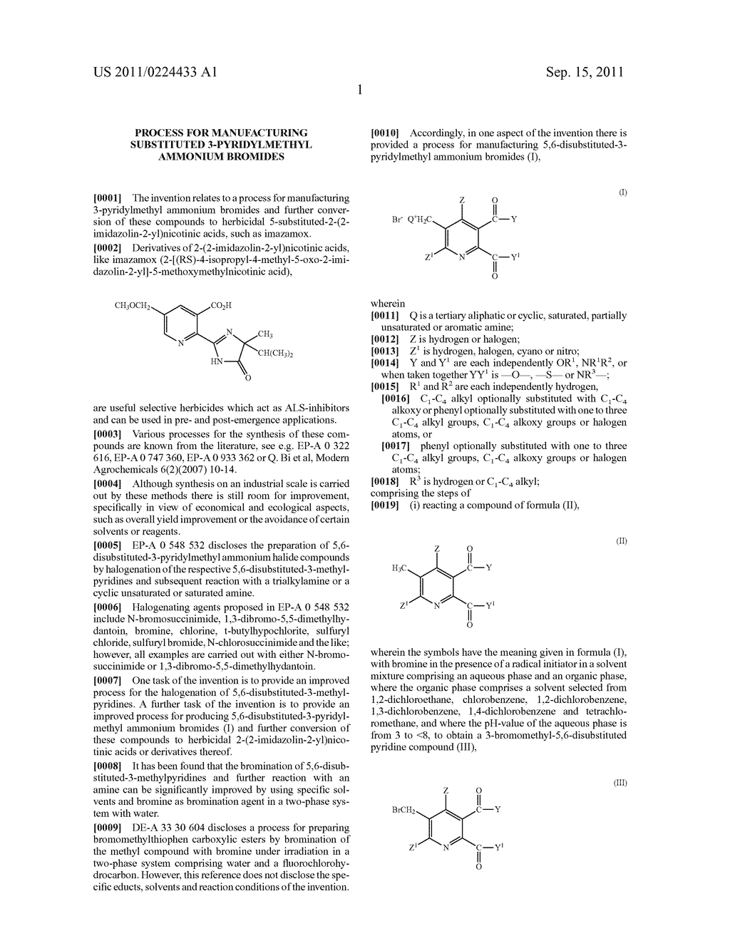 Process for Manufacturing Substituted 3-pyridylmethyl Ammonium Bromides - diagram, schematic, and image 02