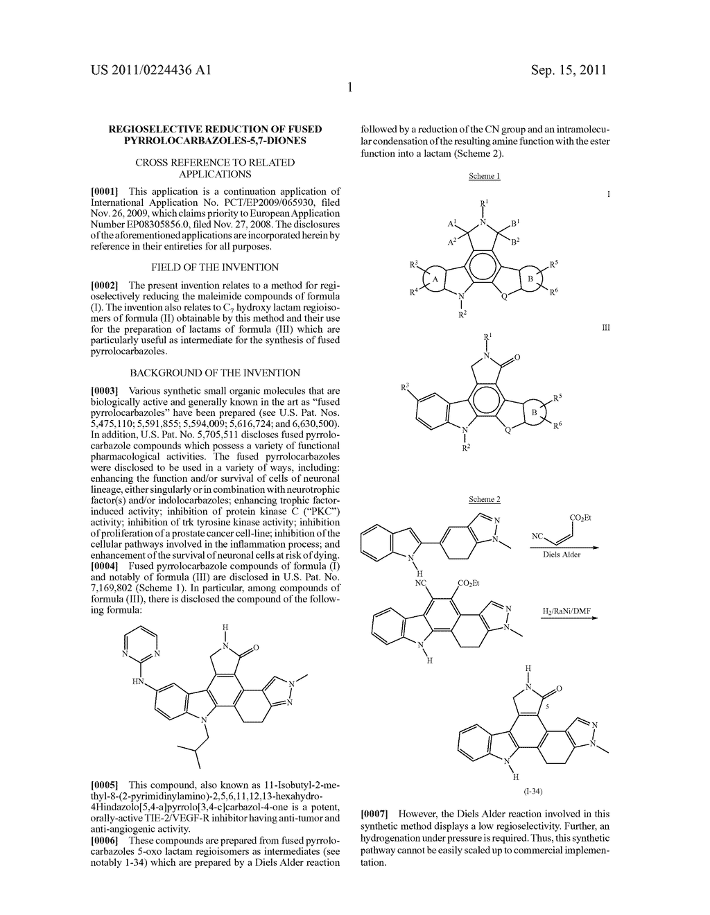 REGIOSELECTIVE REDUCTION OF FUSED PYRROLOCARBAZOLES-5,7-DIONES - diagram, schematic, and image 02