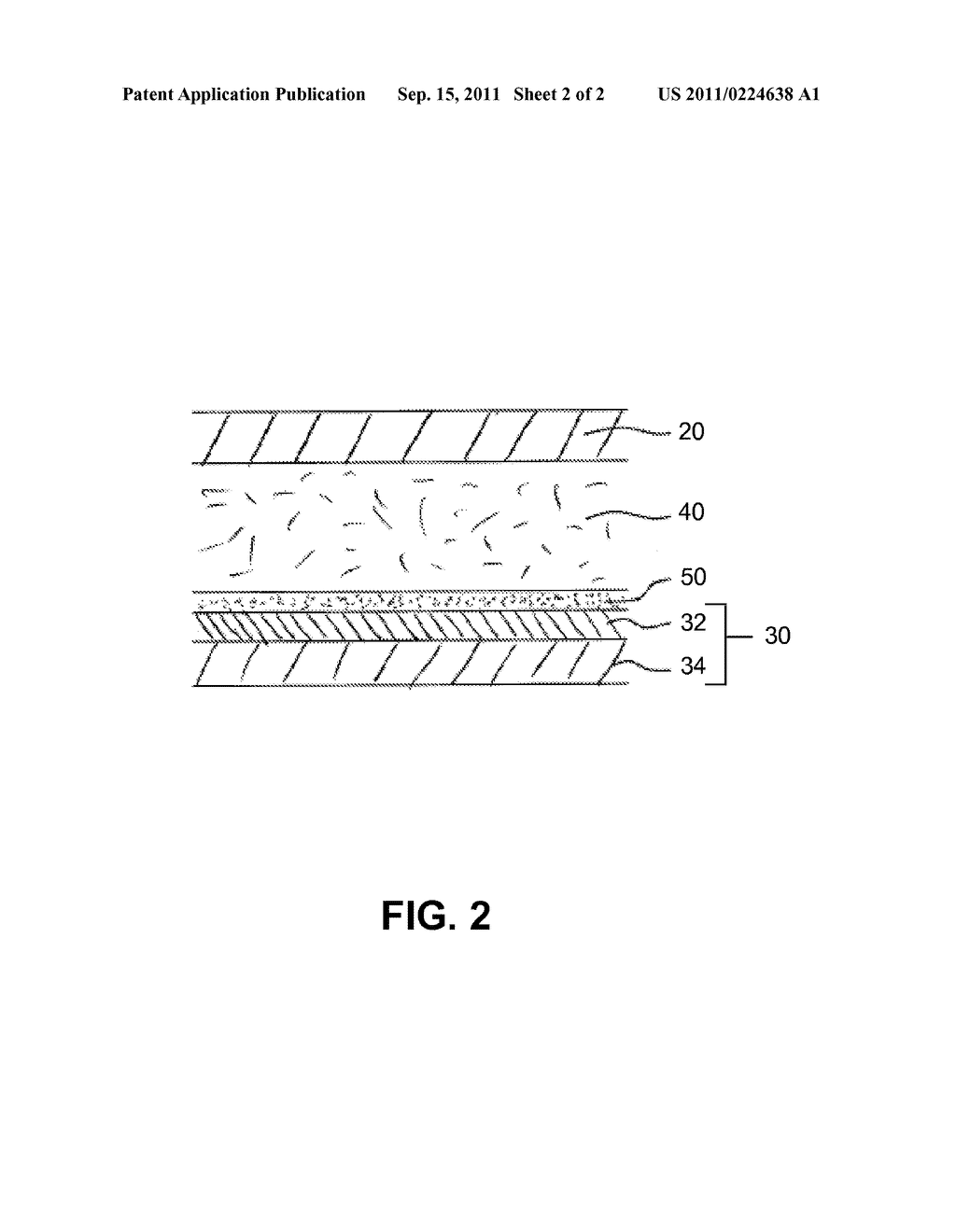 Absorbent Article With Fluorescent Wetness Indicator - diagram, schematic, and image 03