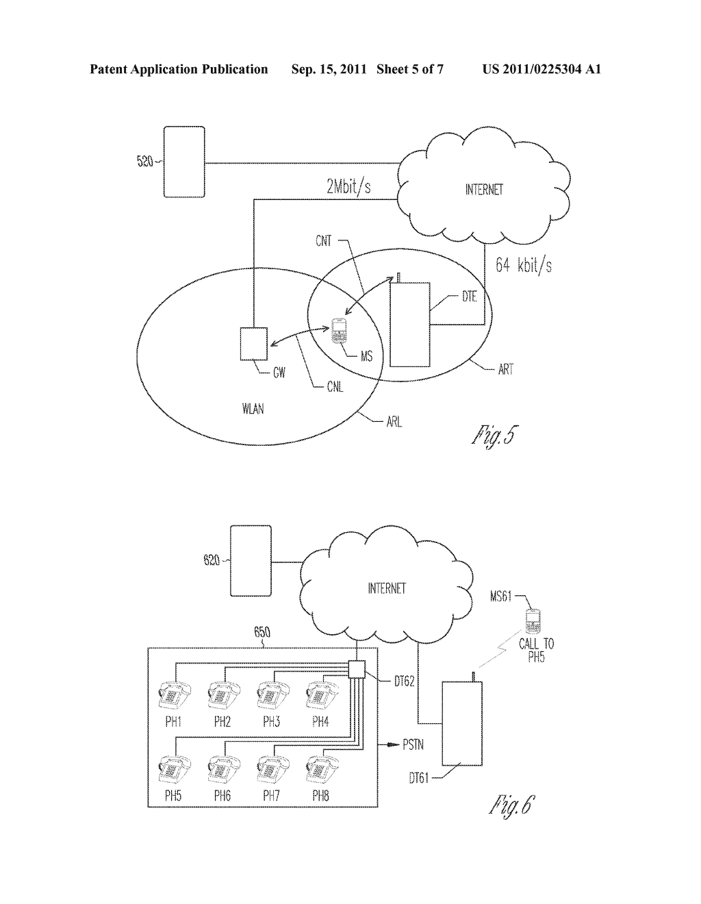 SYSTEM AND METHOD FOR ESTABLISHING AND MAINTAINING A VOICE OVER INTERNET     PROTOCOL CONNECTION BETWEEN WIRELESS DEVICES - diagram, schematic, and image 06