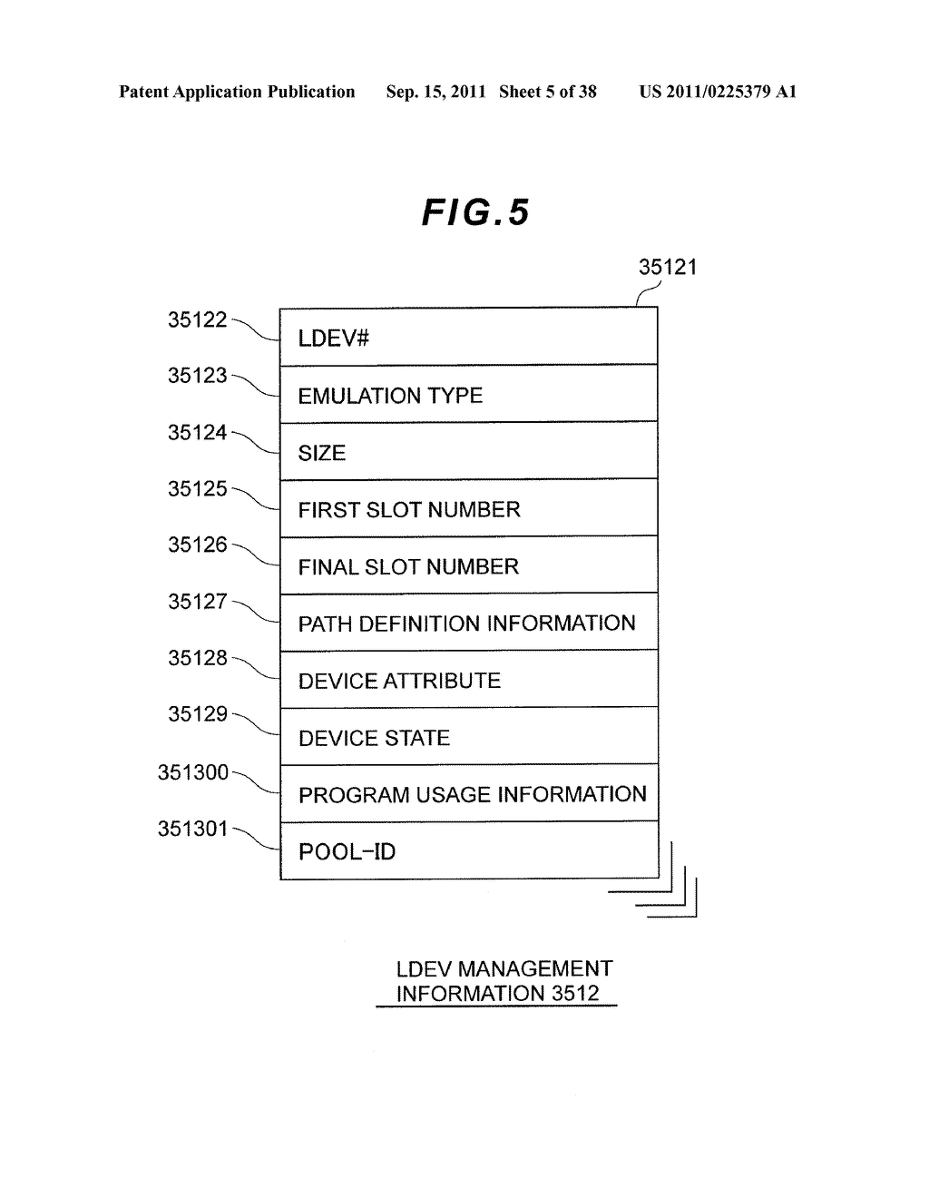 VOLUME MANAGEMENT APPARATUS AND STORAGE SYSTEM - diagram, schematic, and image 06