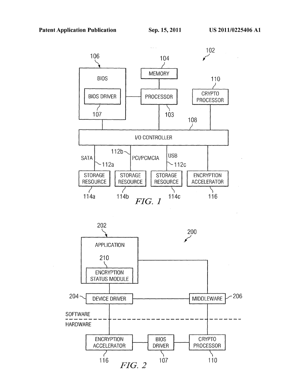 System and Method for Pre-Operating System Encryption and Decryption of     Data - diagram, schematic, and image 02