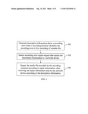 METHOD, RECORDING TERMINAL, SERVER, AND SYSTEM FOR REPAIRING MEDIA FILE     RECORDING ERRORS diagram and image