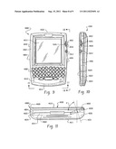 HAND-HELD ELECTRONIC DEVICE diagram and image