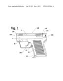 Reciprocating barrel pistol diagram and image