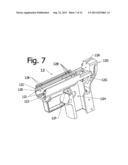 Reciprocating barrel pistol diagram and image