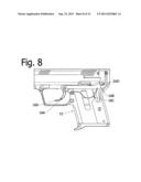 Reciprocating barrel pistol diagram and image