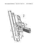 Handgun Mount For Forearm Stock of Long Gun diagram and image