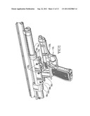 Handgun Mount For Forearm Stock of Long Gun diagram and image