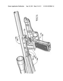 Handgun Mount For Forearm Stock of Long Gun diagram and image