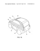 VEHICLE SURFACE COMPONENT HAVING A SOLAR CELL ARRANGEMENT diagram and image