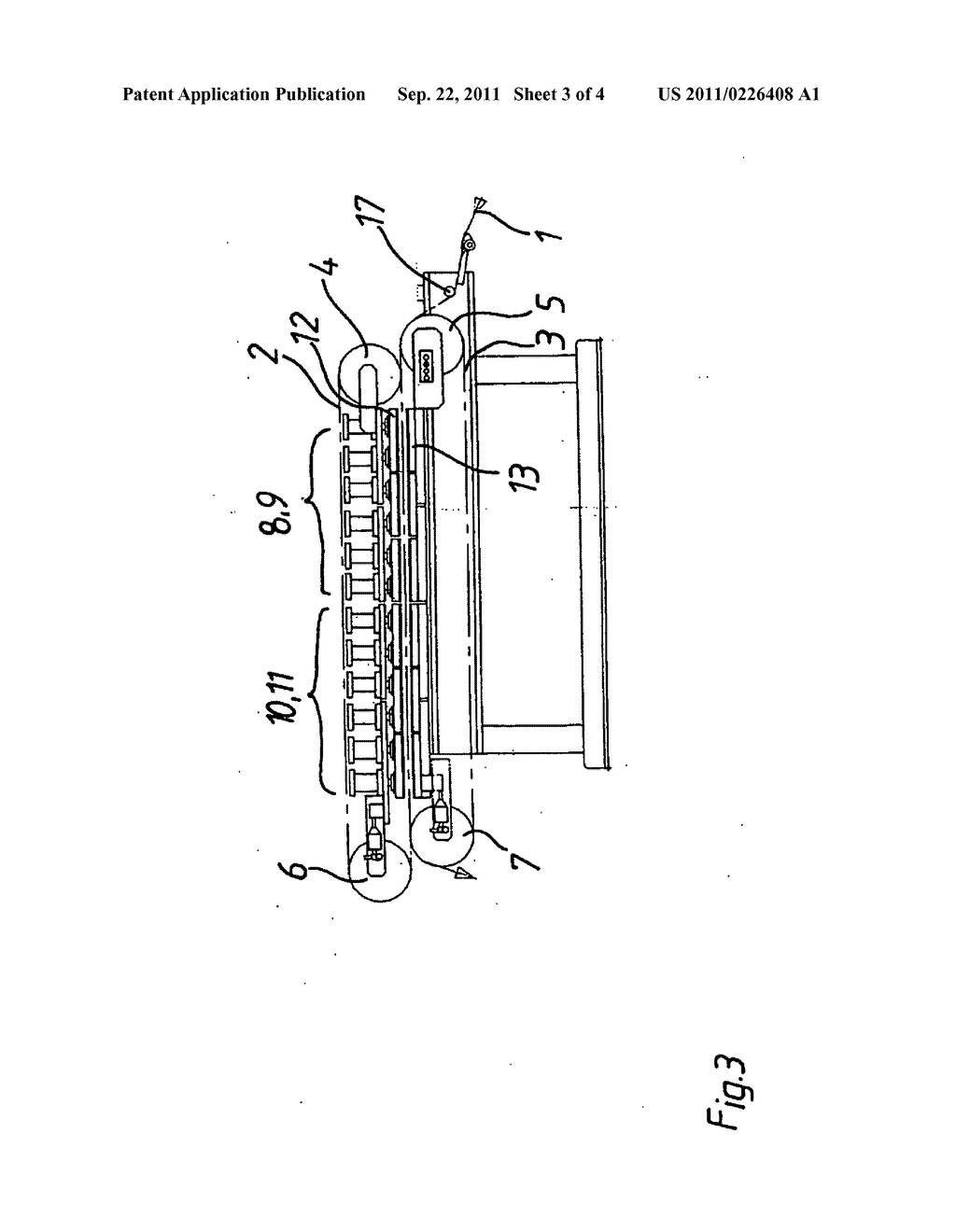 METHOD AND MACHINE FOR THE PRODUCTION OF A MATERIAL STRIP COMPRISING     MICROSTRUCTURES - diagram, schematic, and image 04