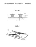 TEXTILE-TYPE ELECTRONIC COMPONENT PACKAGE, METHOD FOR MANUFACTURING THE     SAME, AND METHOD FOR MOUNTING THE SAME ON TEXTILE diagram and image