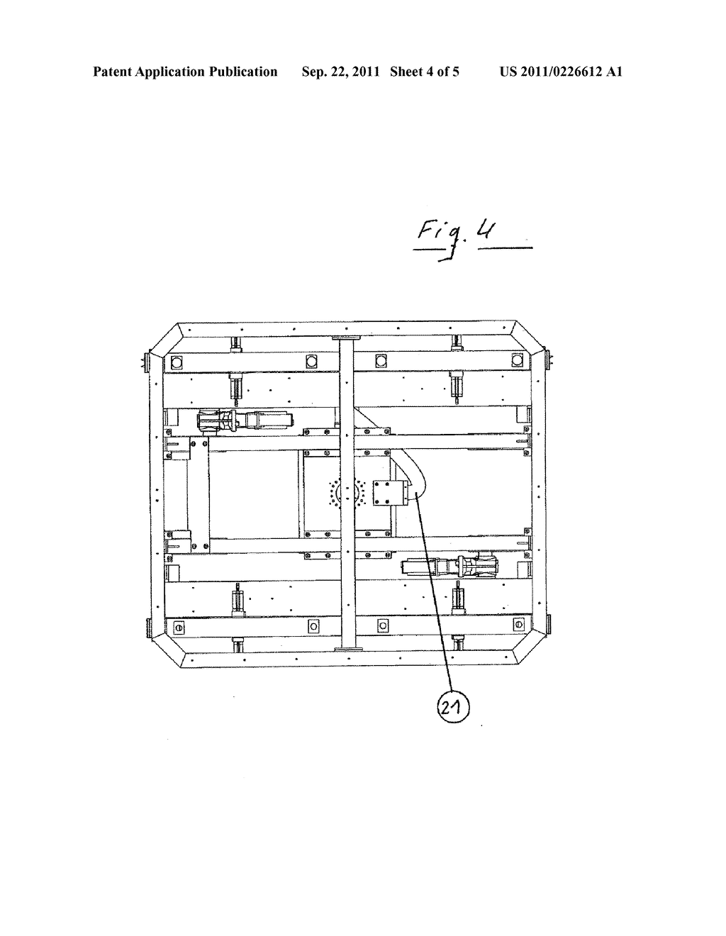 METHOD AND DEVICE FOR REVERSING THE FEEDING OF SPUTTER COATING SYSTEMS IN     CLEAN ROOMS - diagram, schematic, and image 05