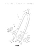 Combination of Fixture Member for Bicycle and Locking Apparatus for     Bicycle Parking Rack diagram and image
