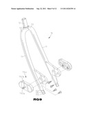 Combination of Fixture Member for Bicycle and Locking Apparatus for     Bicycle Parking Rack diagram and image