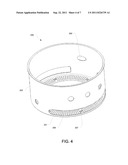 PROCESS CHAMBER LINER WITH APERTURES FOR PARTICLE CONTAINMENT diagram and image