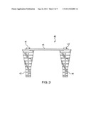 DISPENSER THAT AUTOMATICALLY TRANSFERS ROLLS OF ABSORBENT MATERIAL, METHOD     OF RELOADING SAME, AND ROLLS OF ABSORBENT MATERIAL FOR USE IN SAME diagram and image