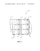 Seating Arrangement, Seat Unit, Tray Table and Seating System diagram and image