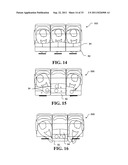 Seating Arrangement, Seat Unit, Tray Table and Seating System diagram and image